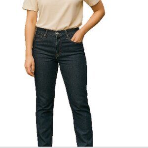 BANANA REPUBLIC Women’s Jeans Size 2P NWT Classic Skinny Dark Blue Denim Stitch